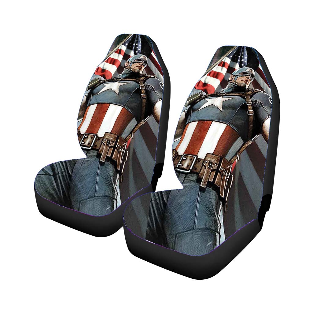 Captain America Cover car Seat Covers
