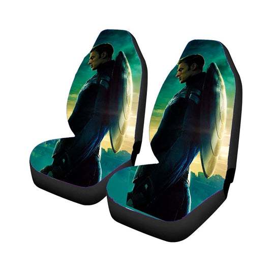 Captain America Hero Car Seat Covers