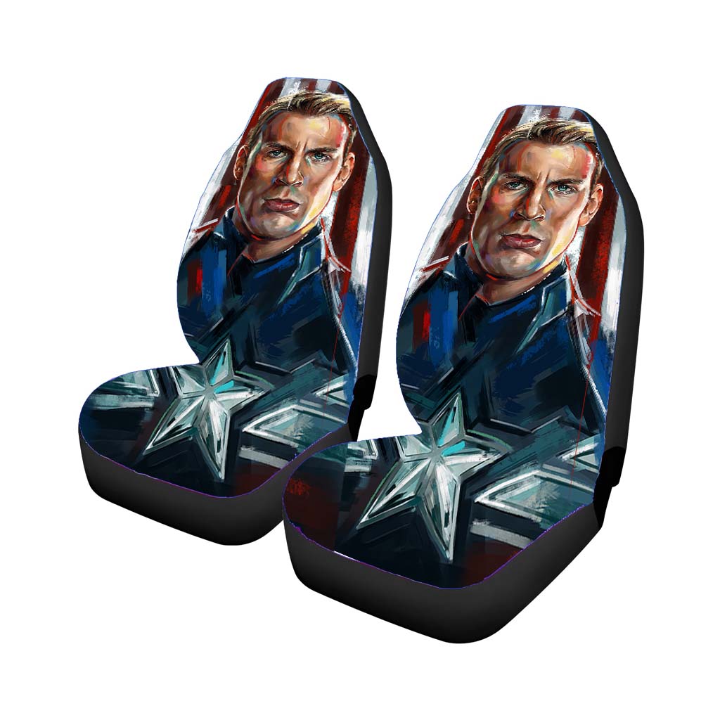 Captain America Illustration car Seat Covers