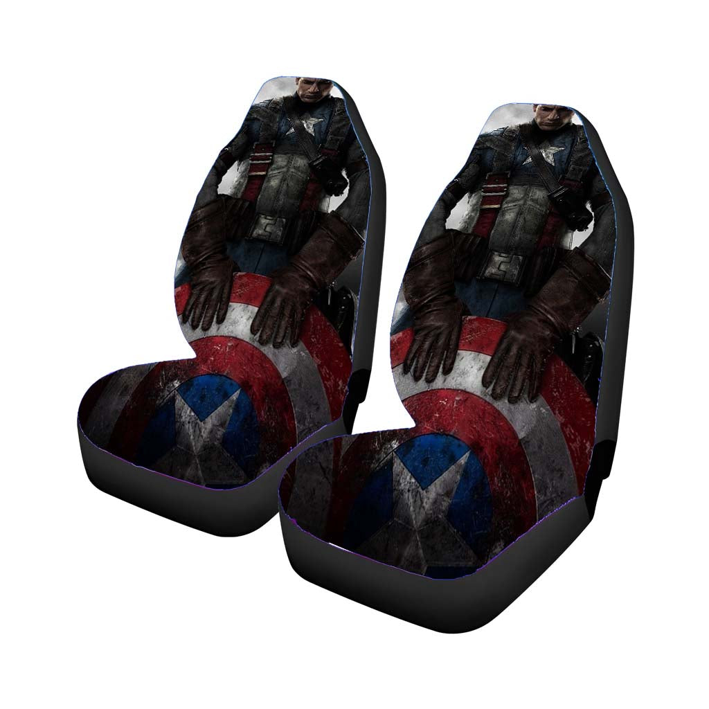 Captain America Marvel Civil War car Seat Covers