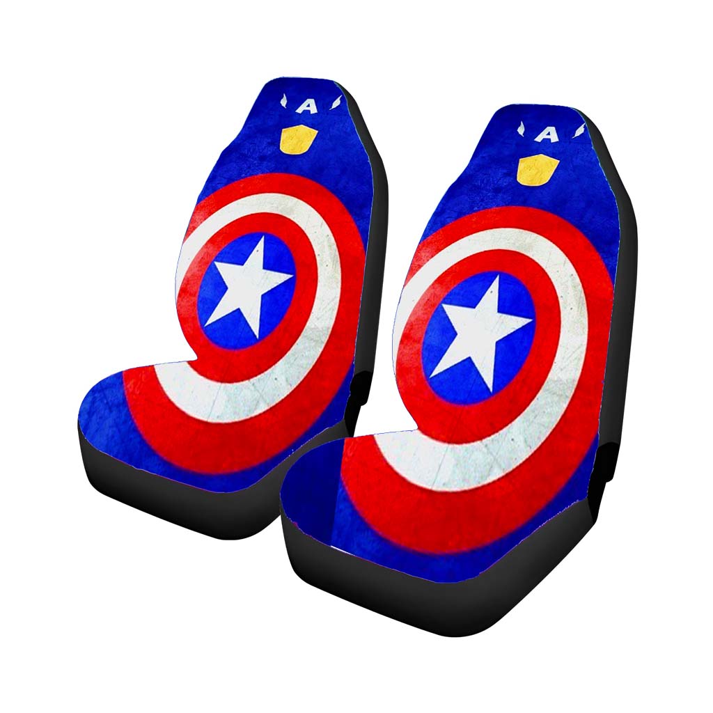 Captain America Marvel Hero car Seat Covers