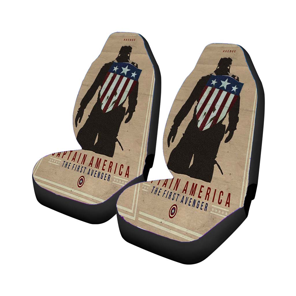 Captain America Te First Avengers car Seat Covers