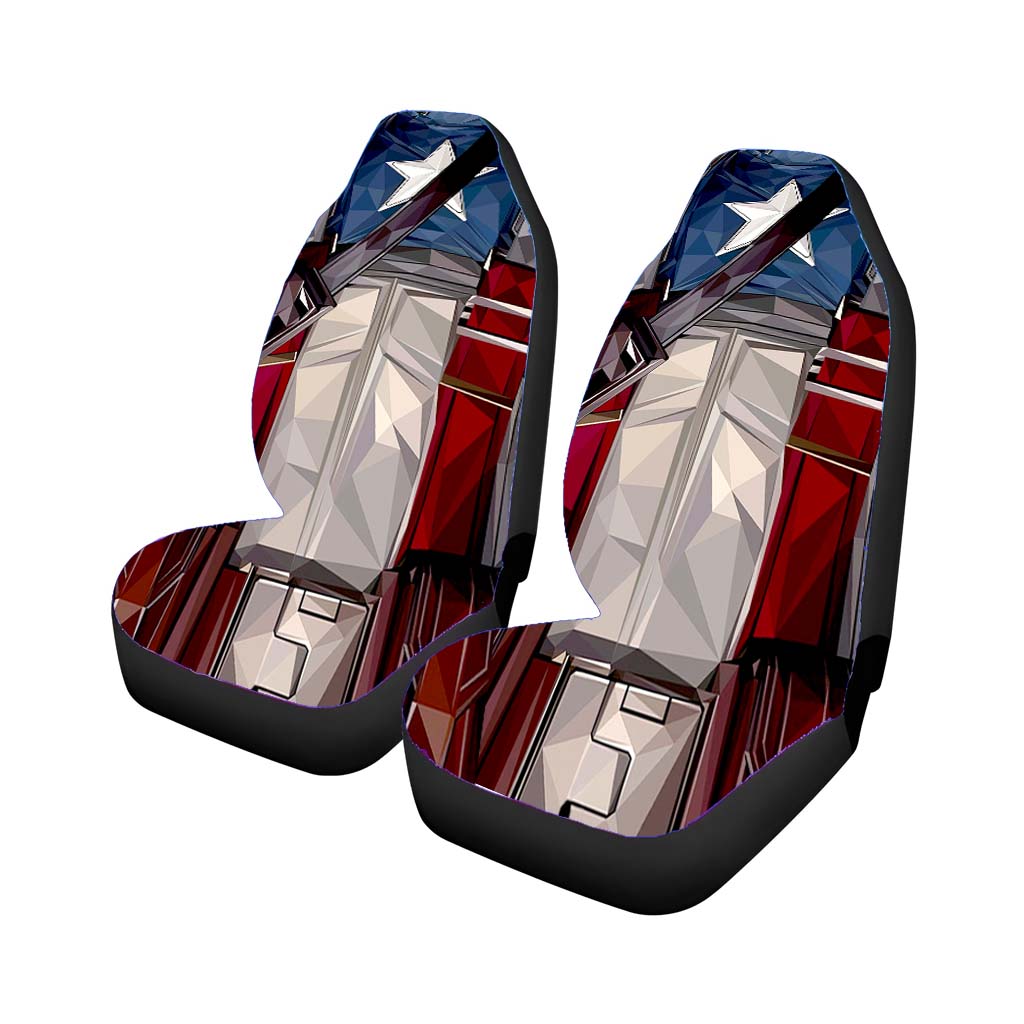 Captain America The First Avenger Art Colour car Seat Covers