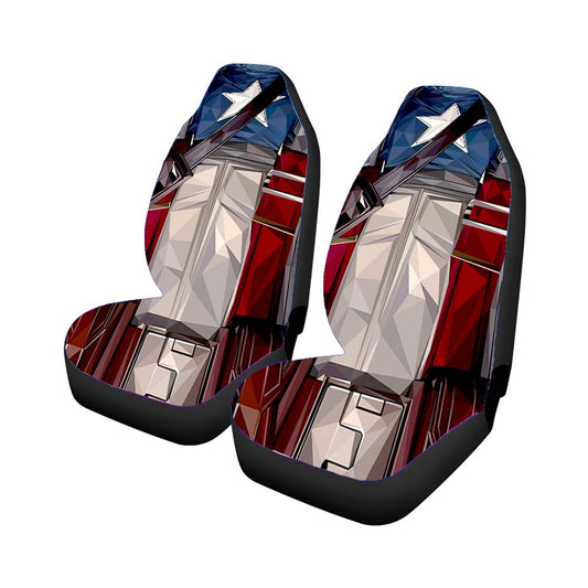 Captain America The First Avenger Art Colour Car Seat Covers
