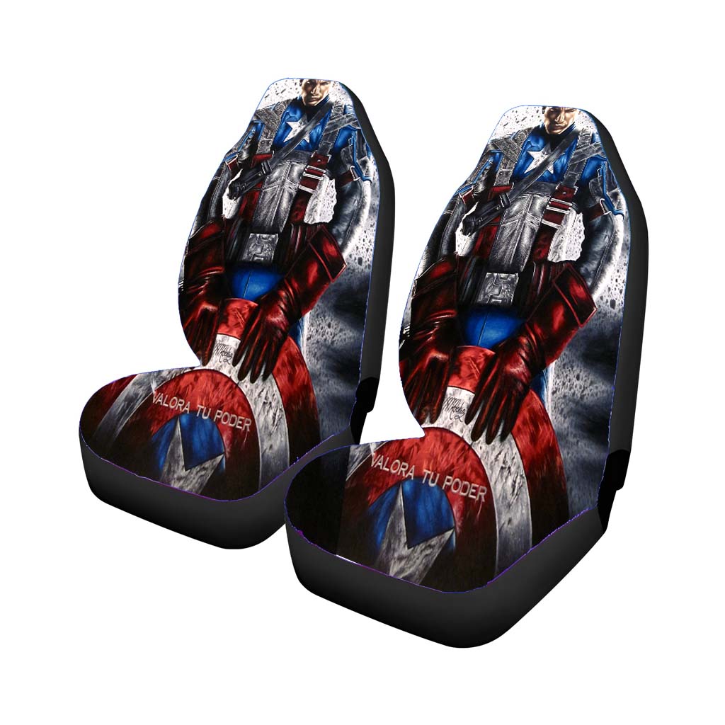 Captain America Wallpaper car Seat Covers