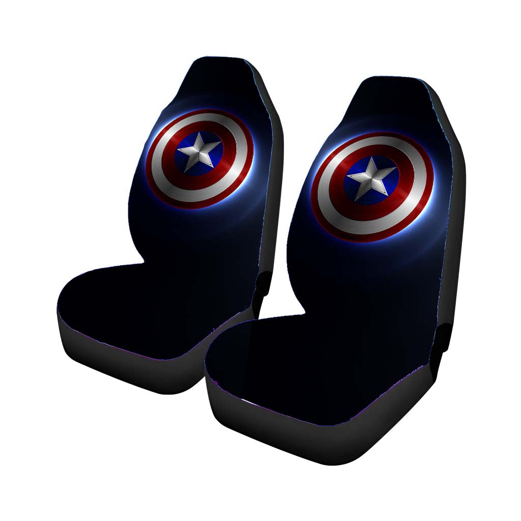 Captain Amerika Shield car Seat Covers