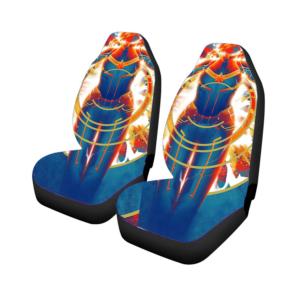 Captain Marvel car Seat Covers