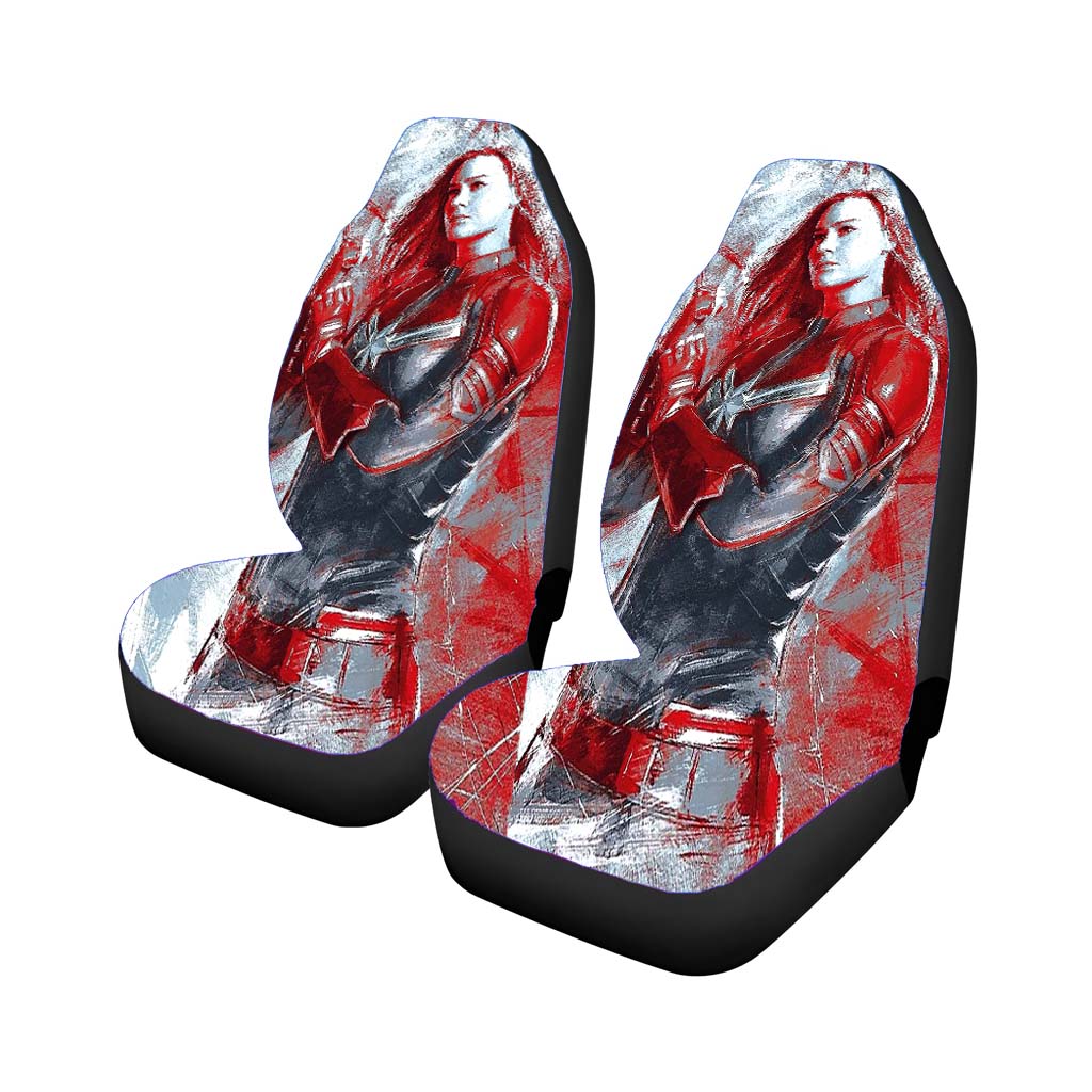 Captain Marvel Avengers End Game car Seat Covers