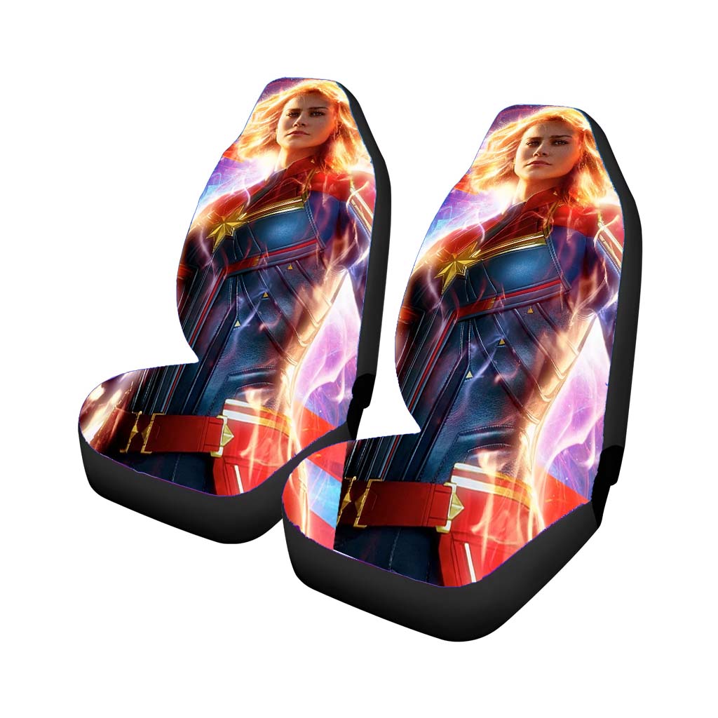 Captain Marvel Brie Larson car Seat Covers