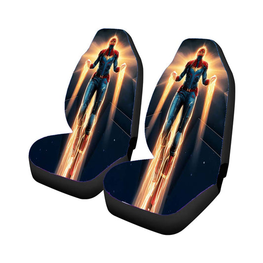 Captain Marvel Movie Car Seat Covers