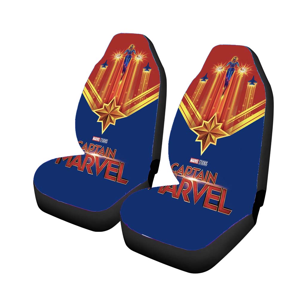 Captain Marvel Power Minimalist Poster car Seat Covers