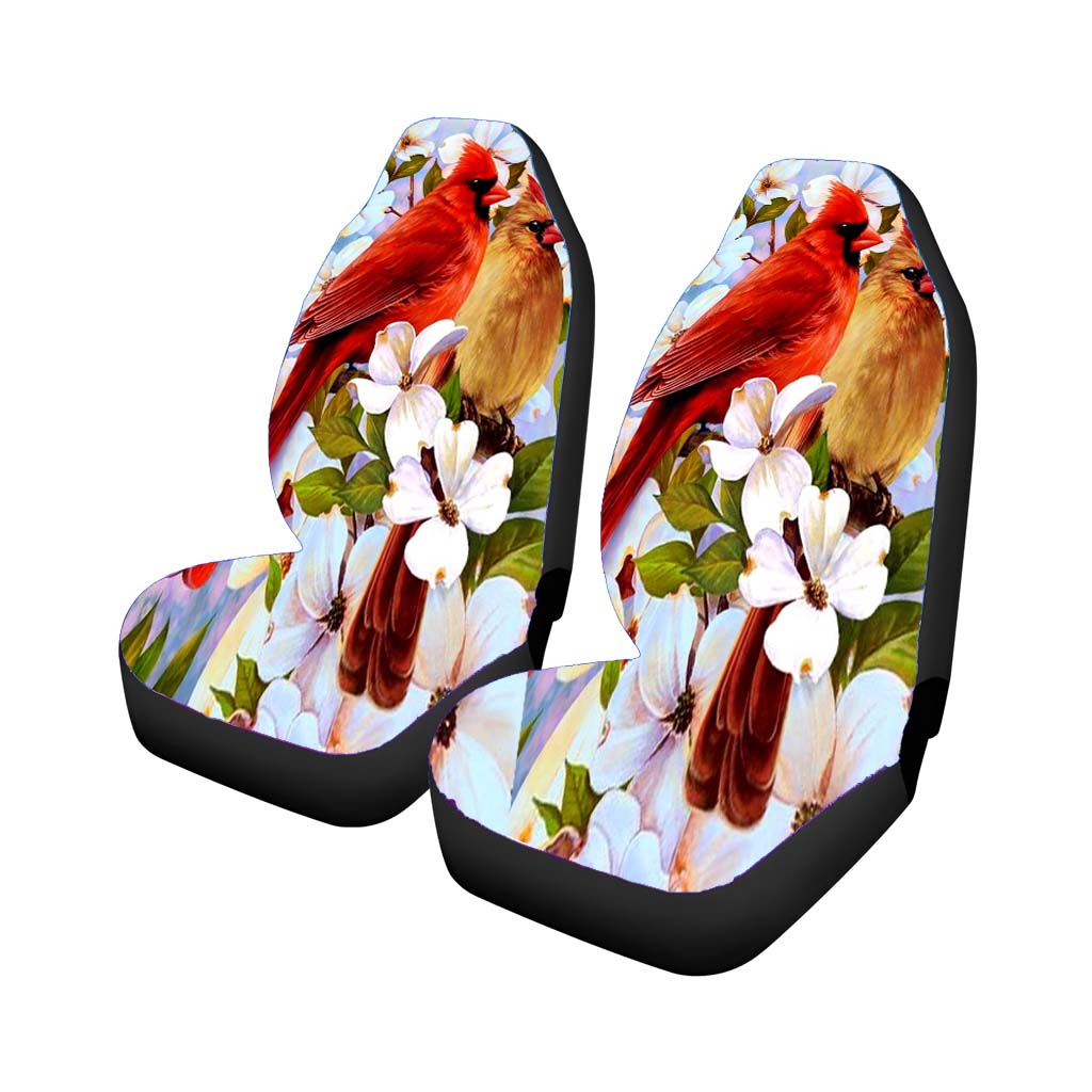 Cardinal Pair car Seat Covers