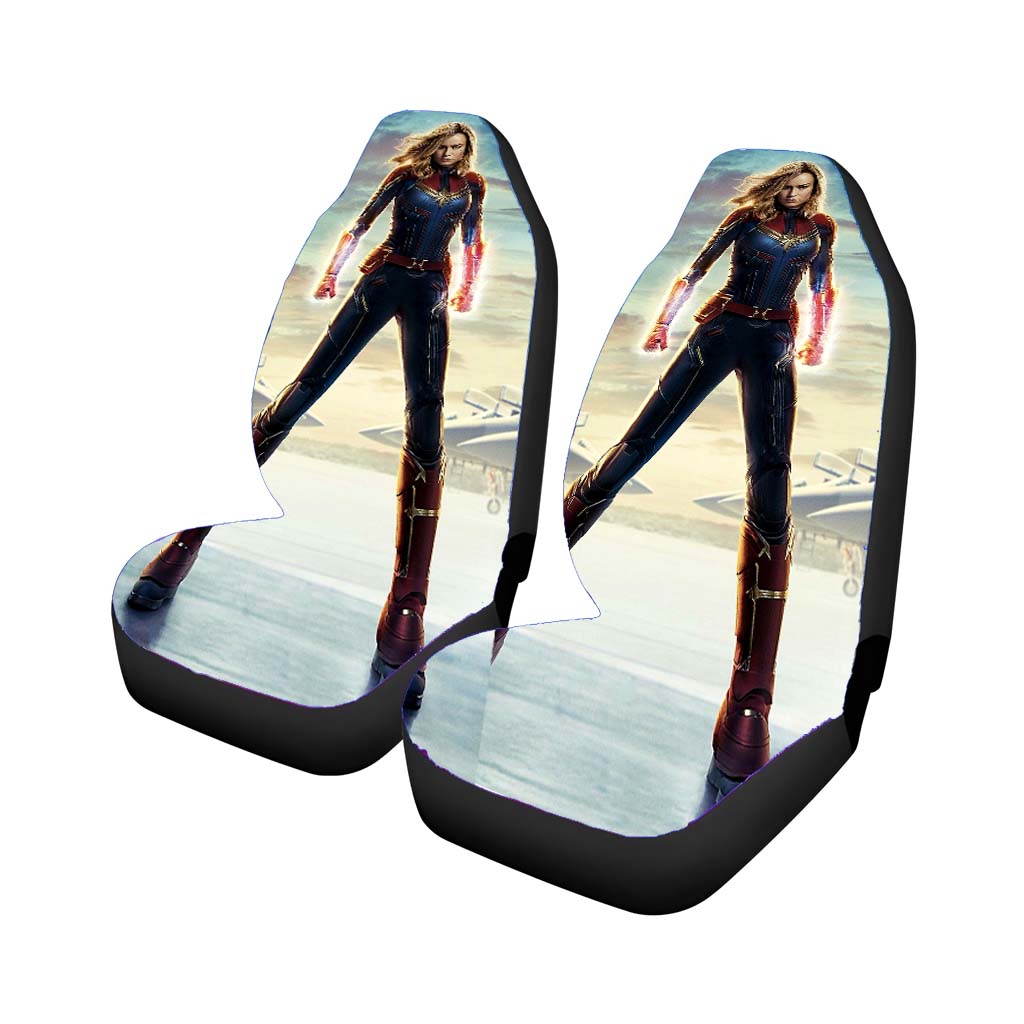 Carol Danvers Captain Marvel car Seat Covers