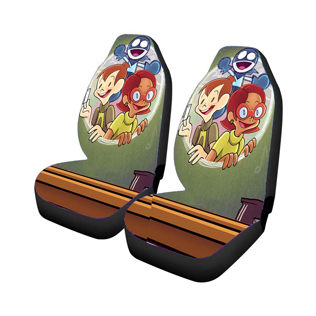 Chalkzone Aesthetic Kids Cartoon Poster car Seat Covers