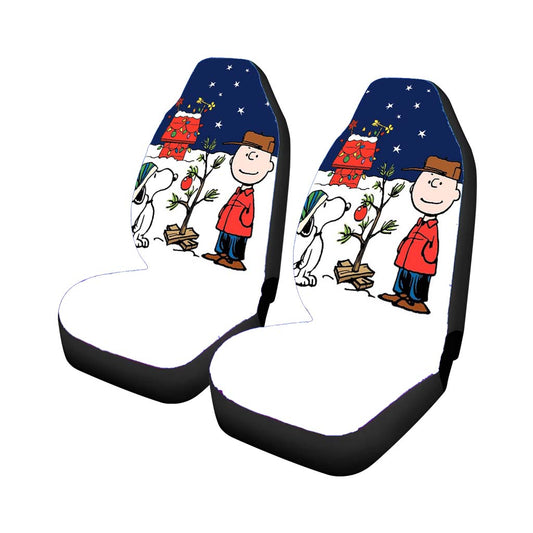 Charlie Brown Peanuts Comics Snoopy Universal Fit Car Seat Covers