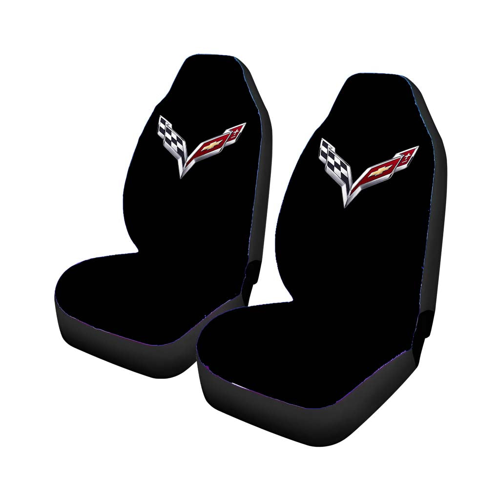 Chevy Logo Black car Seat Covers
