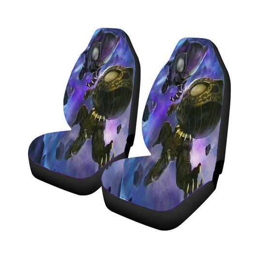Chibi Black Panther Car Seat Covers
