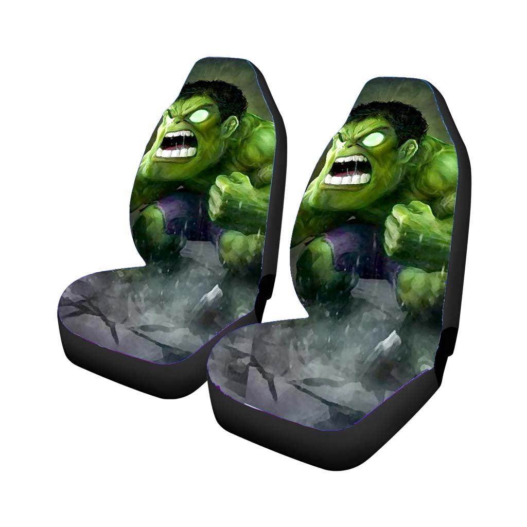 Chibi Fancy Hulk car Seat Covers