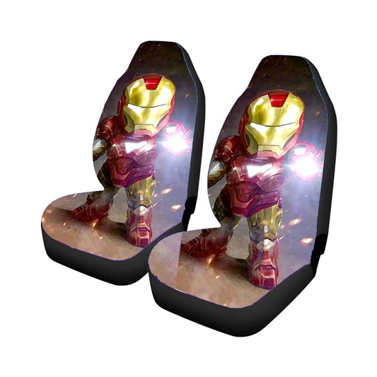 Chibi Fancy Iron Man 2 Car Seat Covers