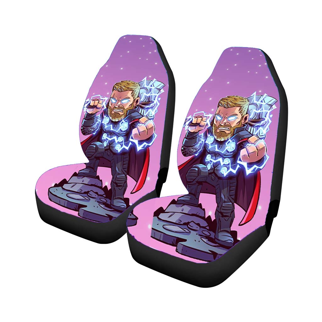 Chibi Thor car Seat Covers
