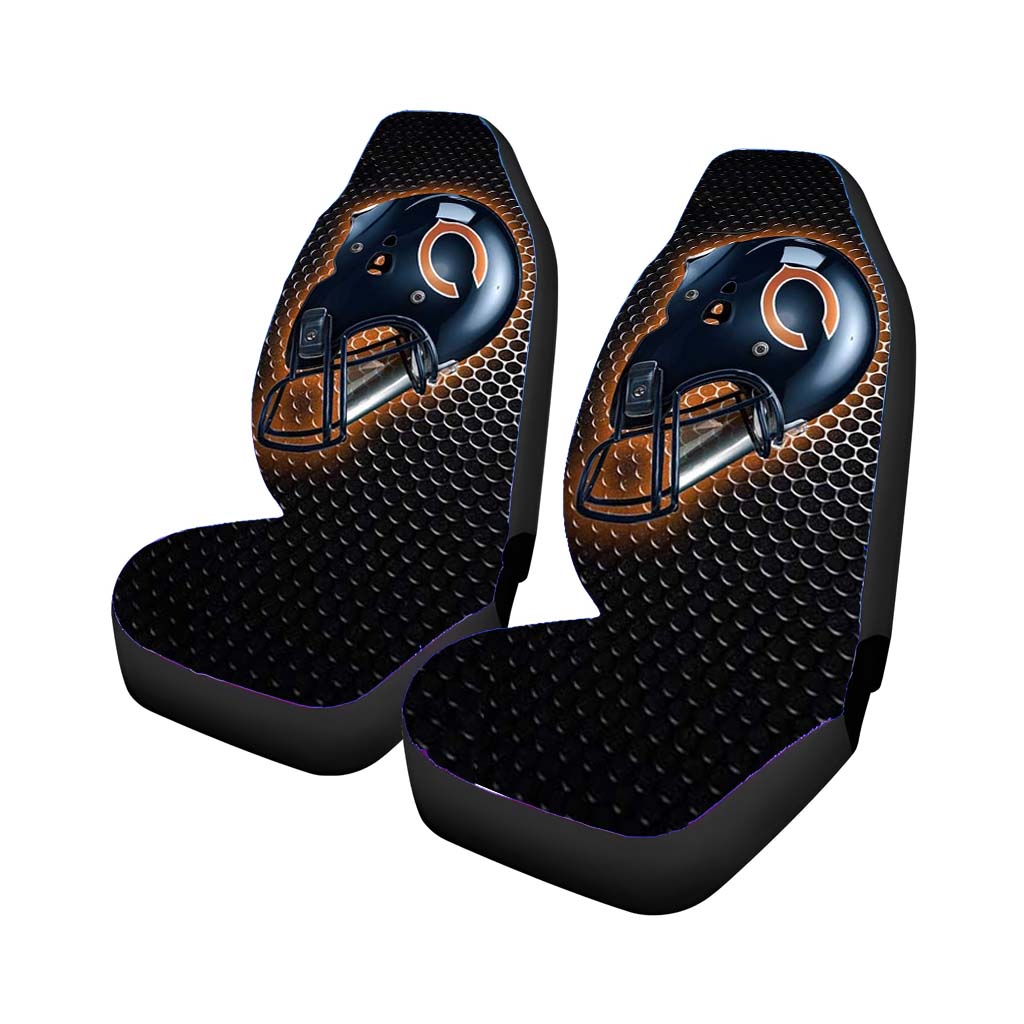 Chicago Bears Helmet car Seat Covers