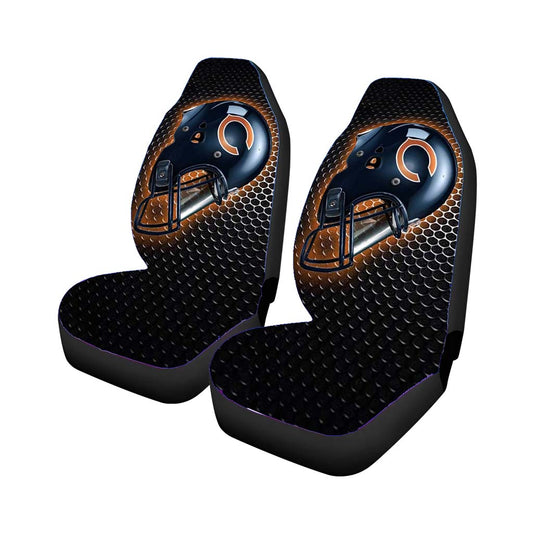 Chicago Bears Helmet Universal Fit Car Seat Covers