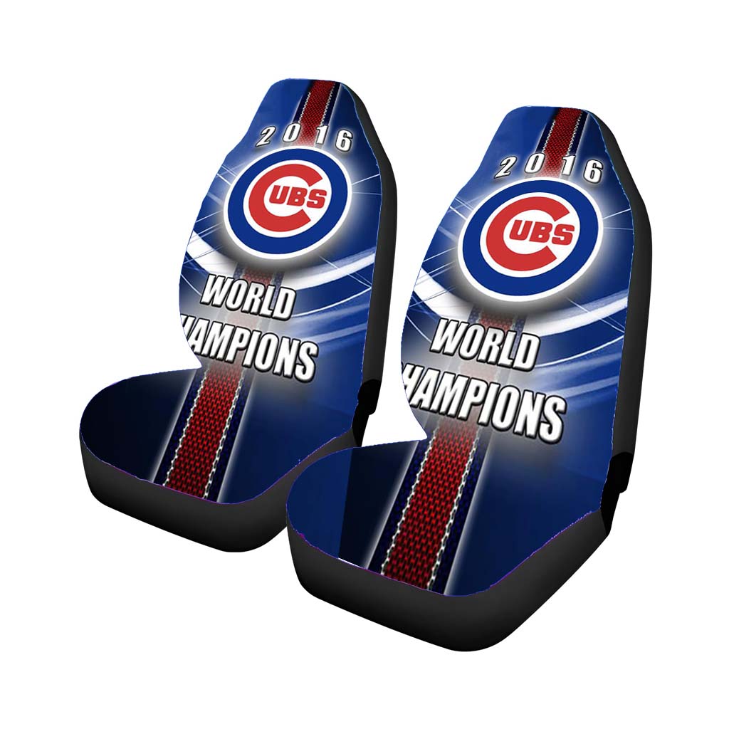 Chicago Cubs Champions car Seat Covers