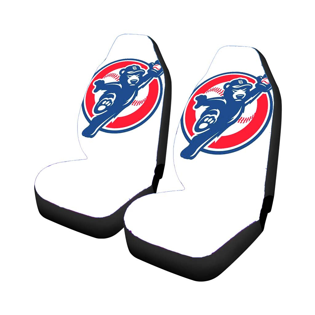 Chicago Cubs Logo Bear Jump car Seat Covers