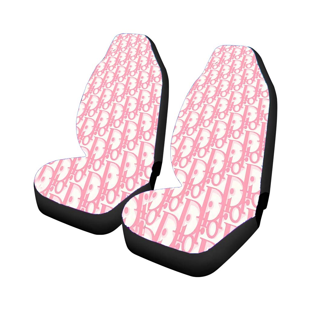 Christian Dior Pattern Pink car Seat Covers