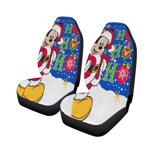Christmas Disney Santa Mickey Universal Fit Car Seat Covers