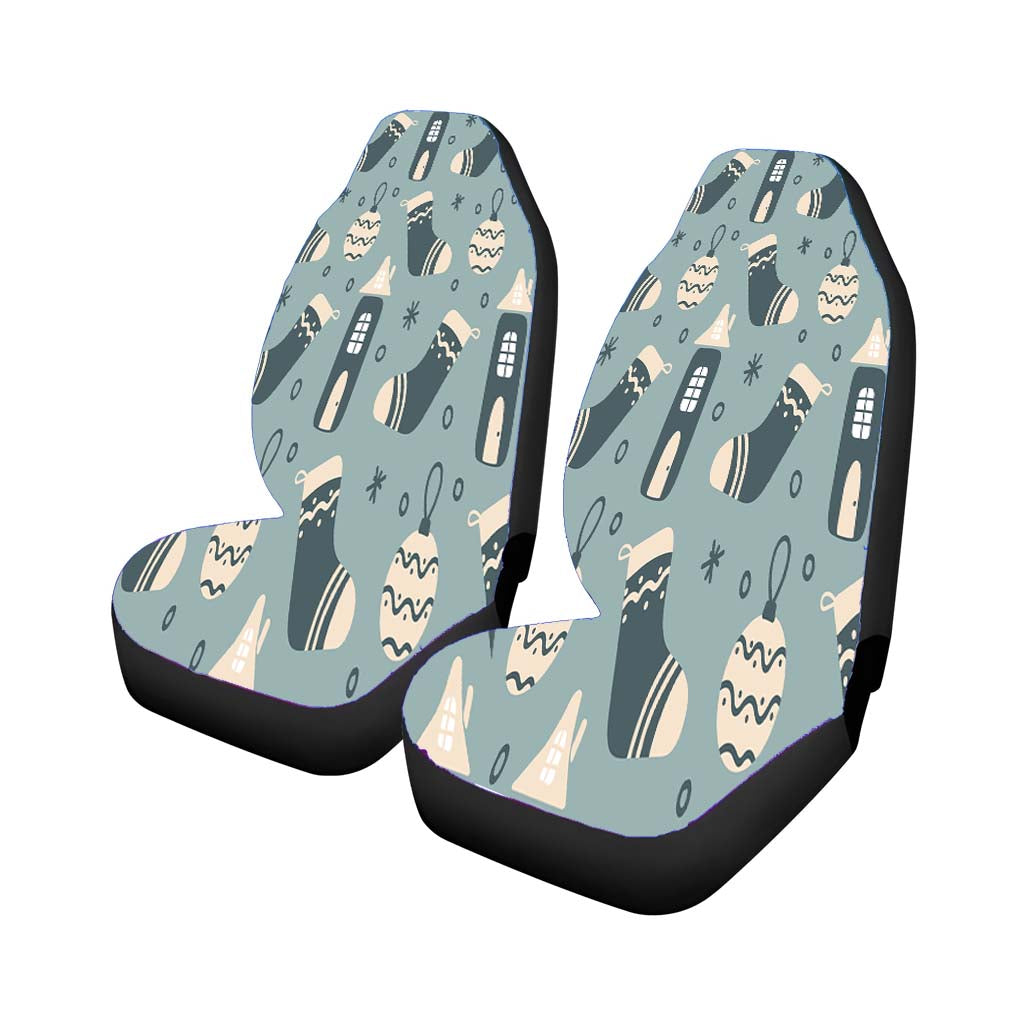 Christmas Patterns Set 05 car Seat Covers