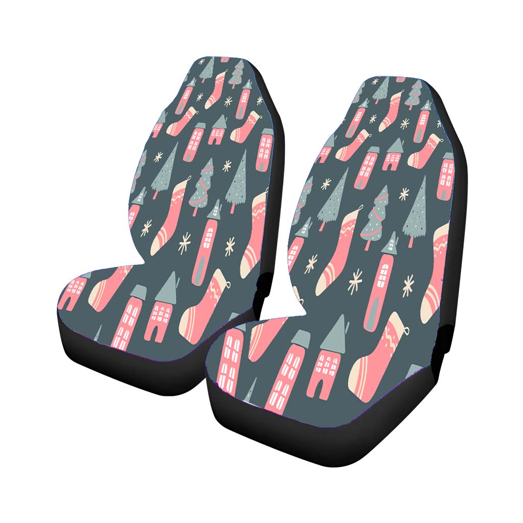 Christmas Patterns Set 07 car Seat Covers