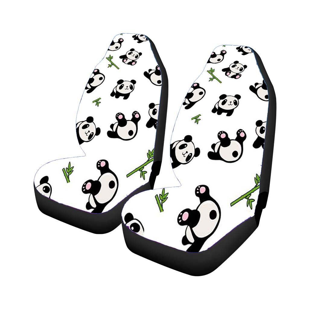 Chubby Panda Funny Pattern car Seat Covers