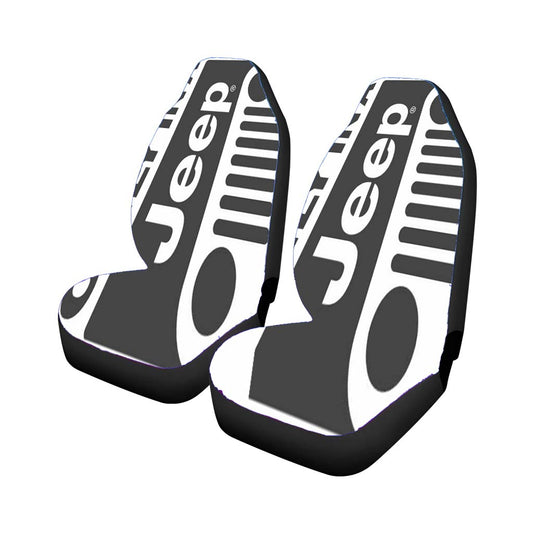 Classic Jeep Wrangler Logo Universal Fit Car Seat Covers