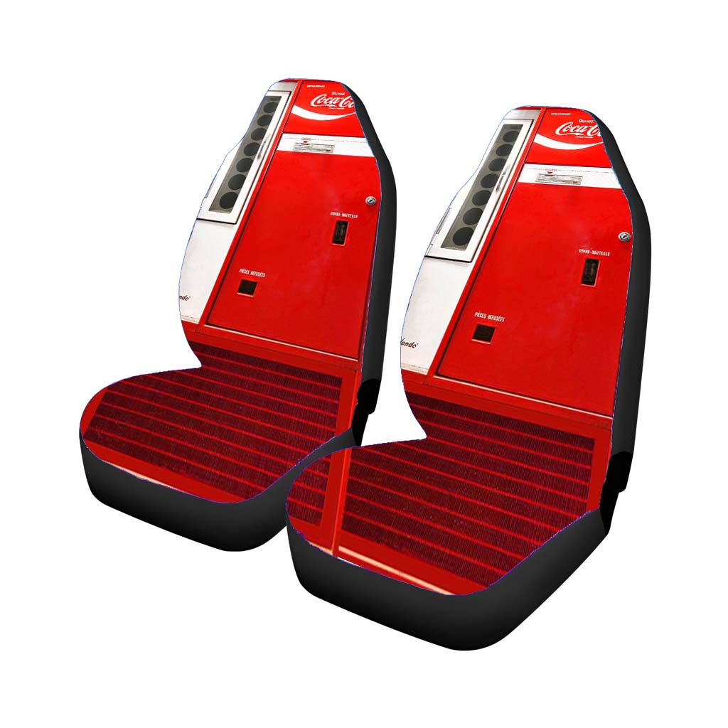 Classic Retro Coca Cola Vending Machine car Seat Covers