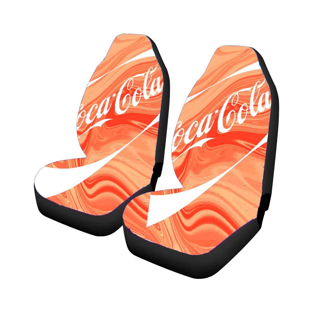 Coca-Cola Marble Pink car Seat Covers