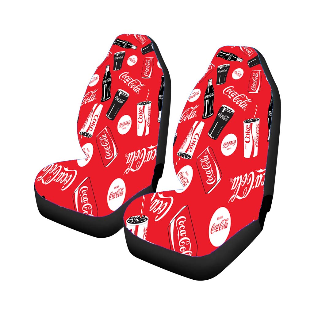 Coca Cola Bottle Can Allover car Seat Covers