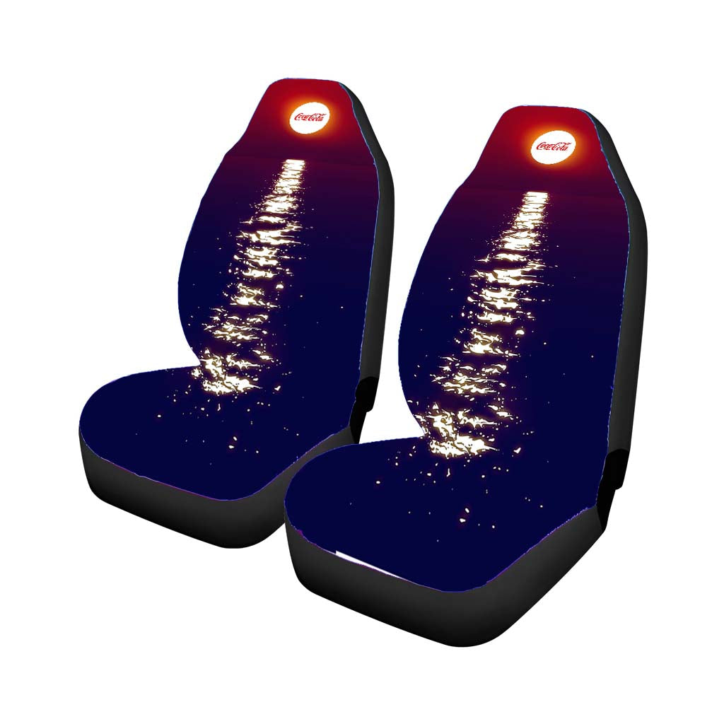 Coca Cola Sunset Reflection car Seat Covers