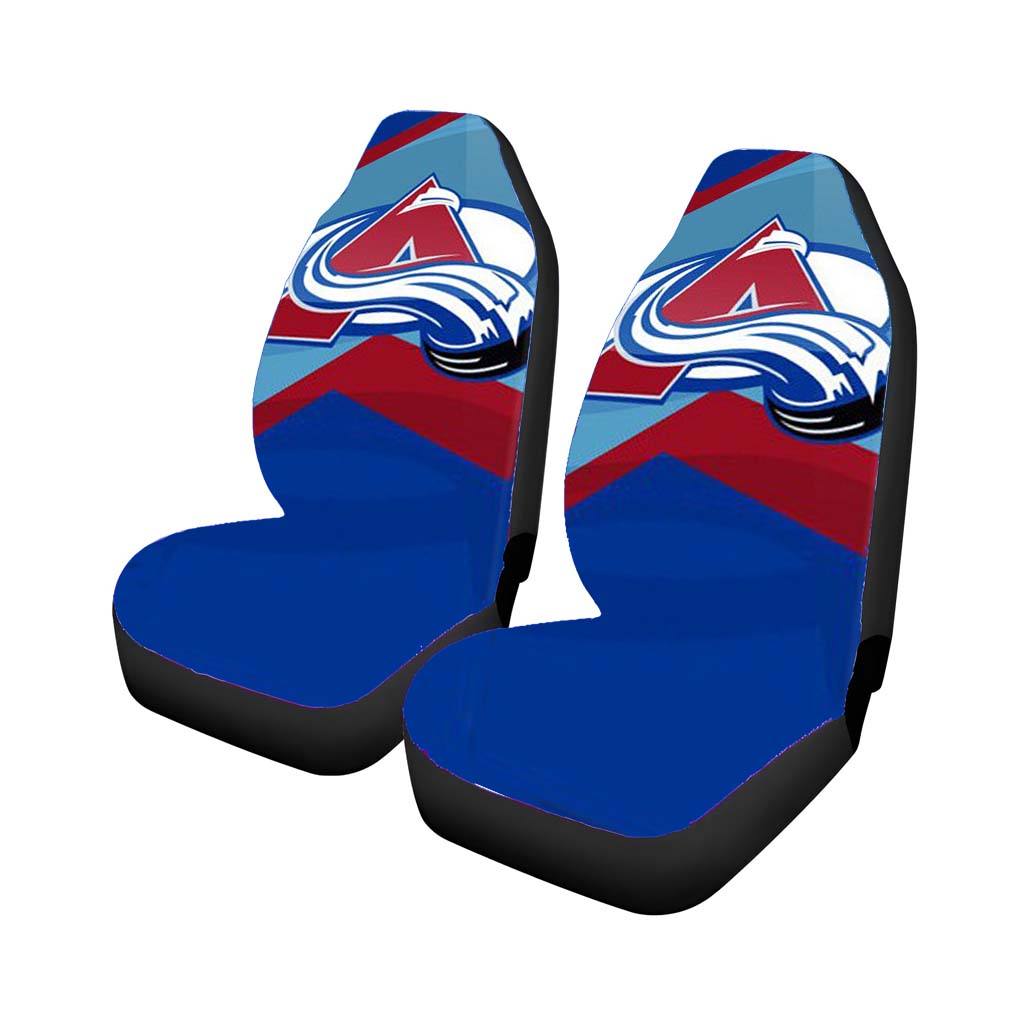 Colorado Avalanche Sport car Seat Covers