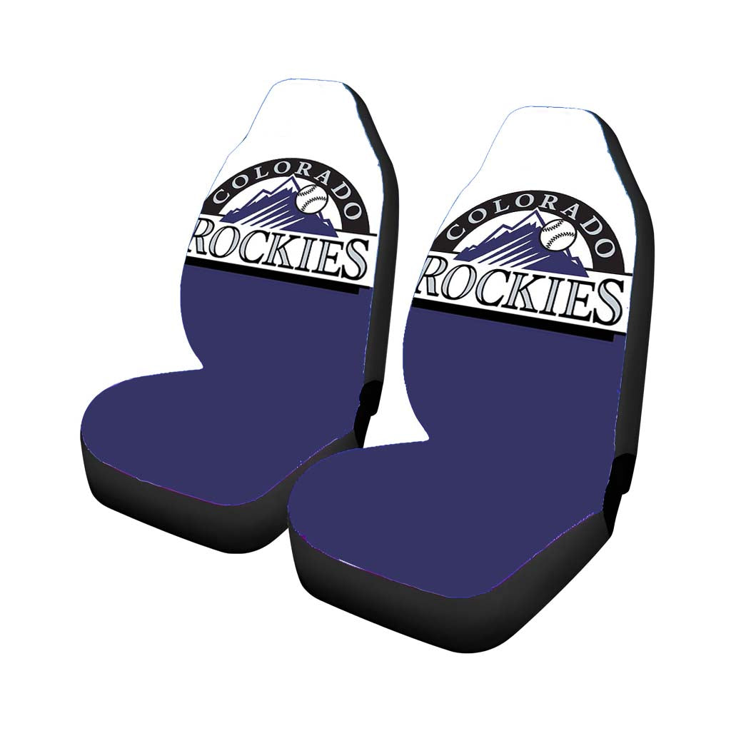 Colorado Rockies car Seat Covers