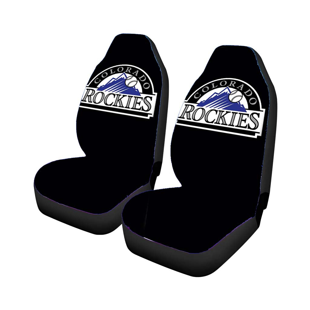 Colorado Rockies 4 car Seat Covers