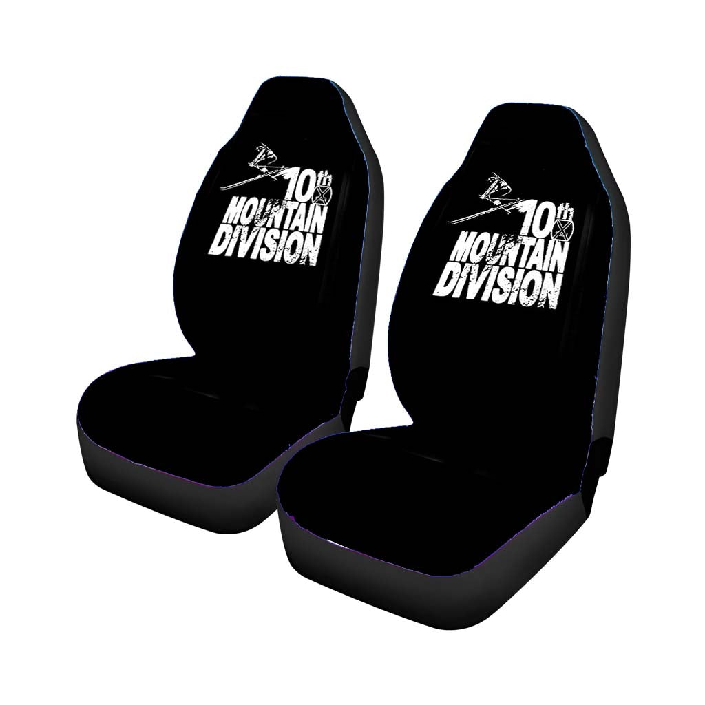 Colorado Ski History 10Th Mountain Division World War car Seat Covers