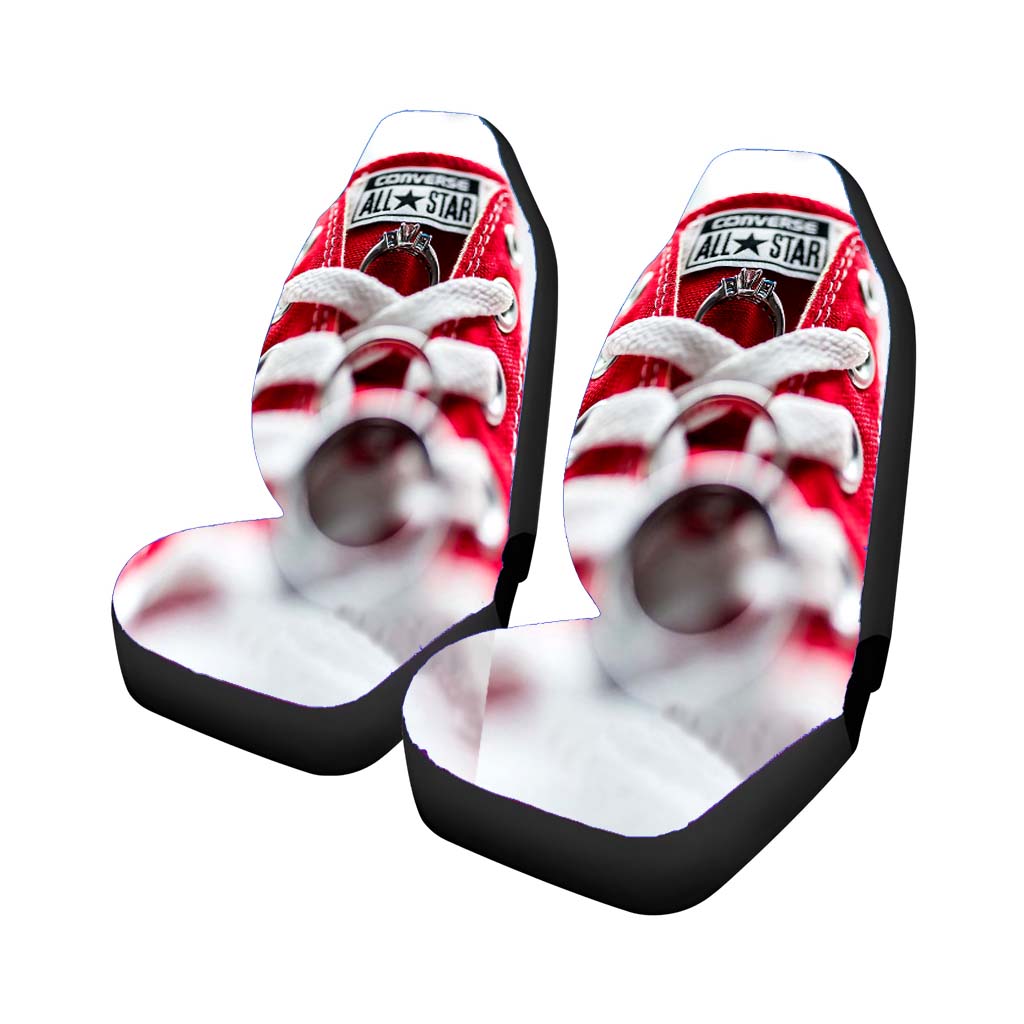 Converse All Star And Rings car Seat Covers