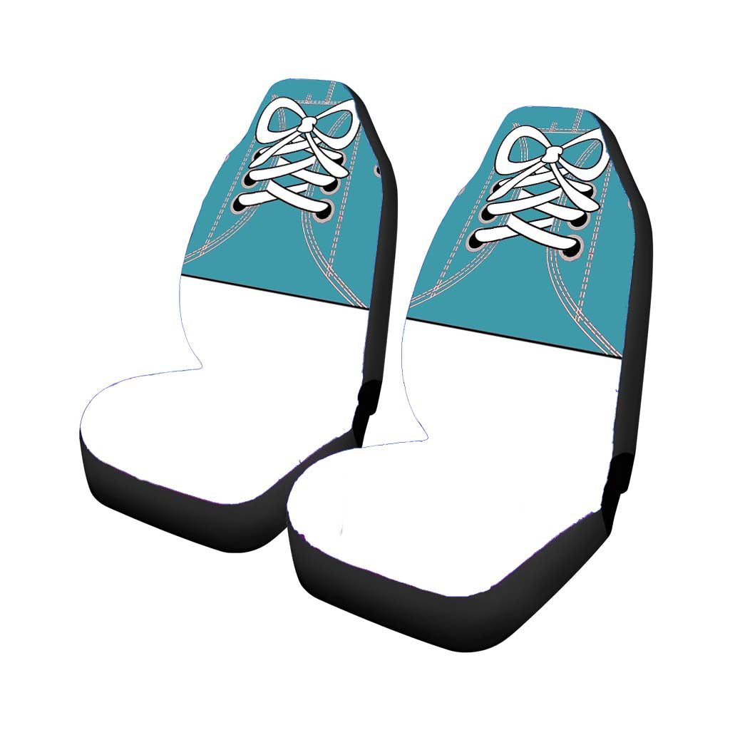 Converse Blue car Seat Covers