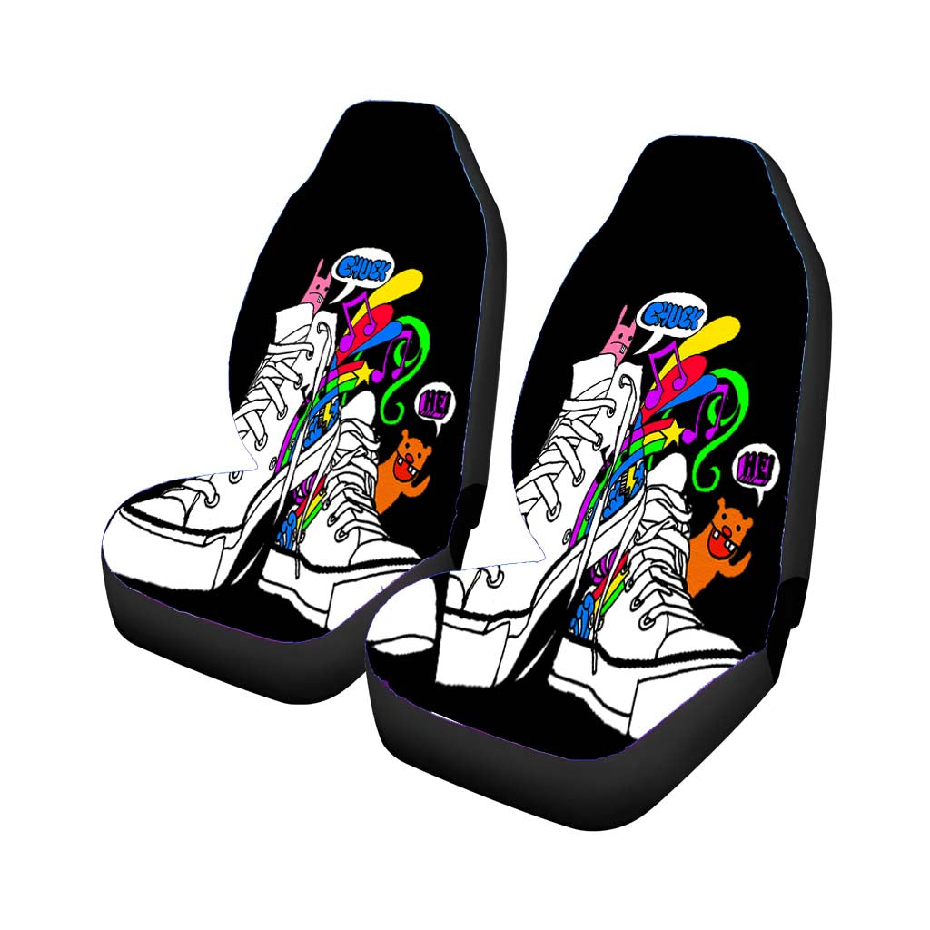 Converse Fun And Doodle car Seat Covers