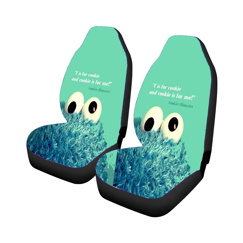 Cookie Monster car Seat Covers