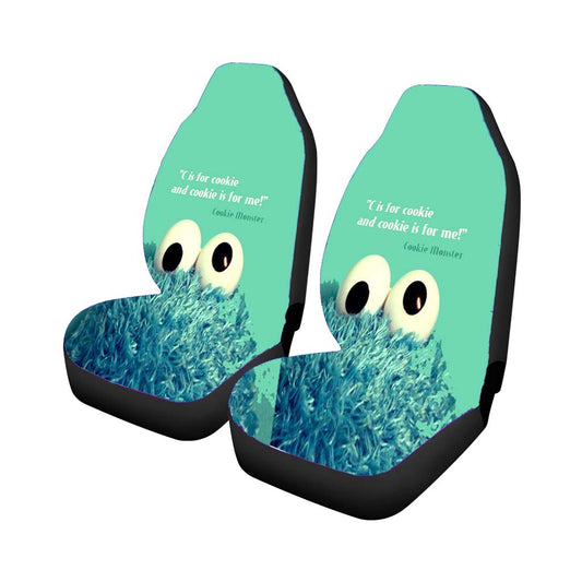 Cookie Monster Universal Fit Car Seat Covers