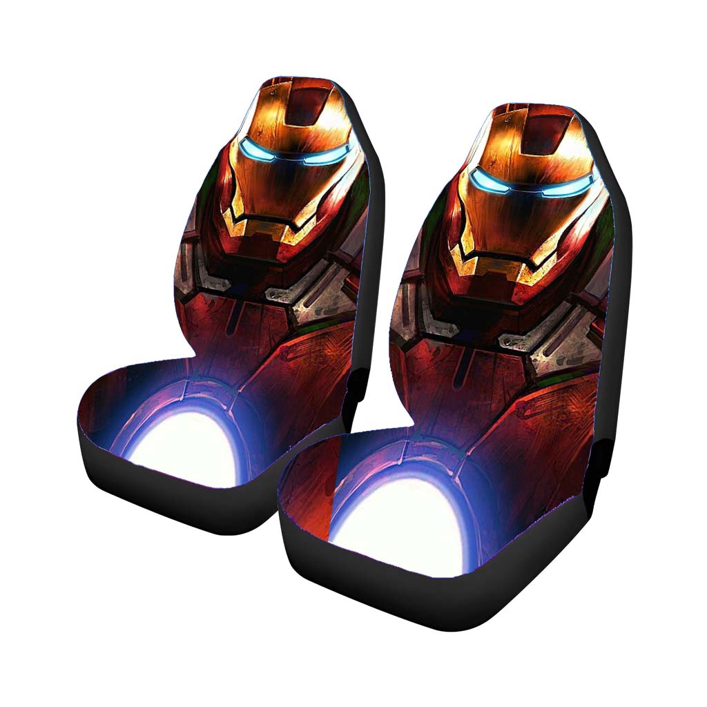 Cool Ironman Art car Seat Covers