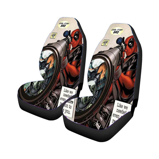 Cool Story Bro Deadpool Car Seat Covers