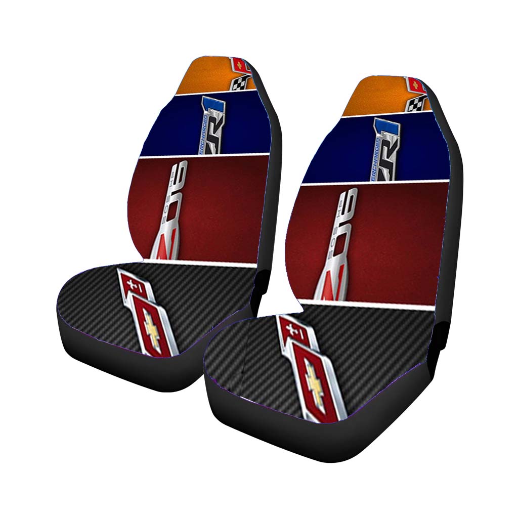 Corvette Chevy 2 car Seat Covers
